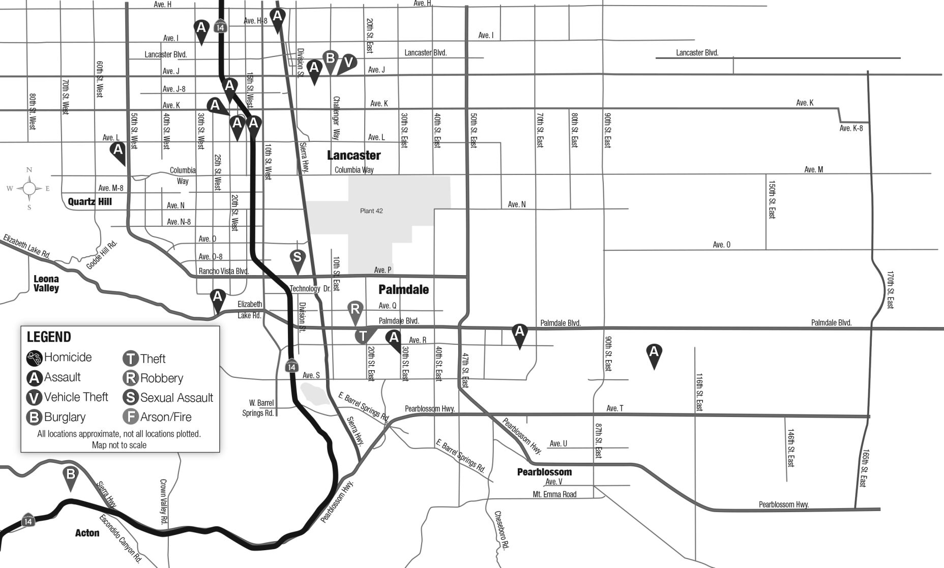 Antelope Valley crime blotter